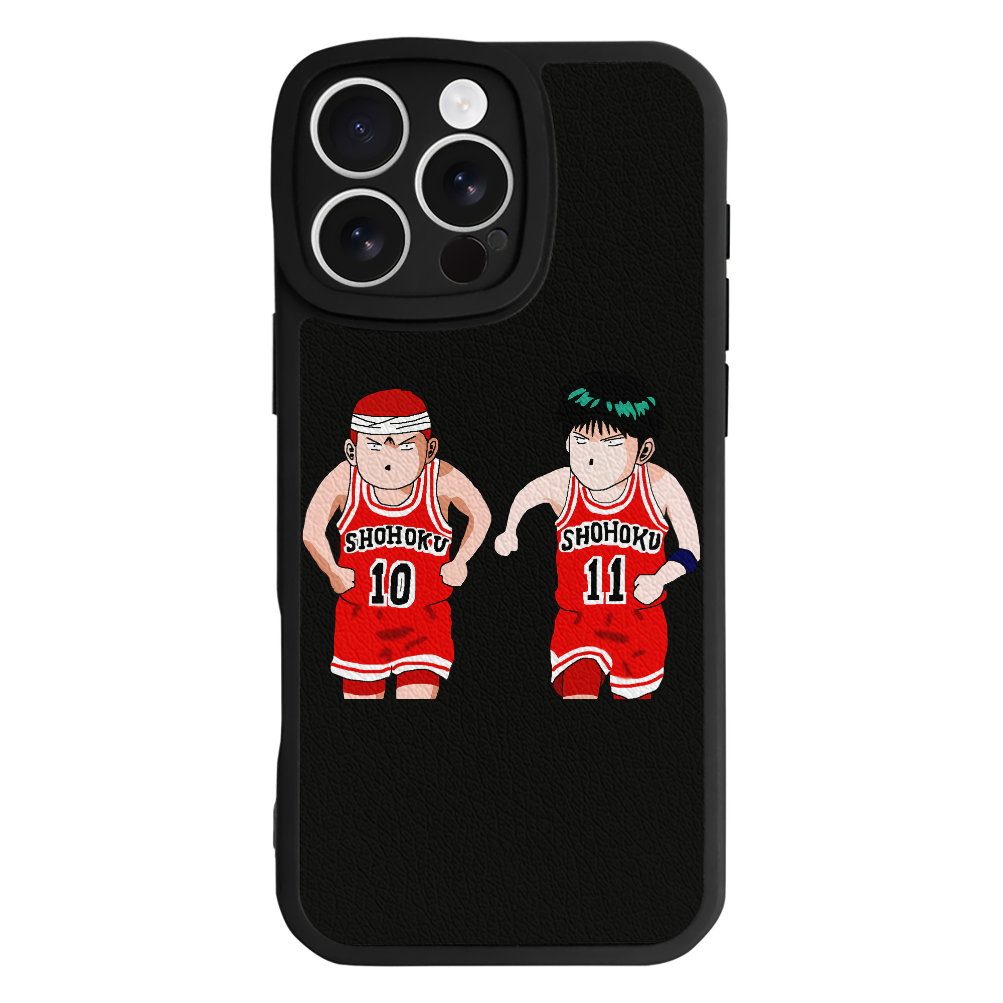 （画像用） SLAM DUNK／スラムダンク 【iPhone 16シリーズ対応】シリコンスマホケース（レザー調） 材質：シリコン